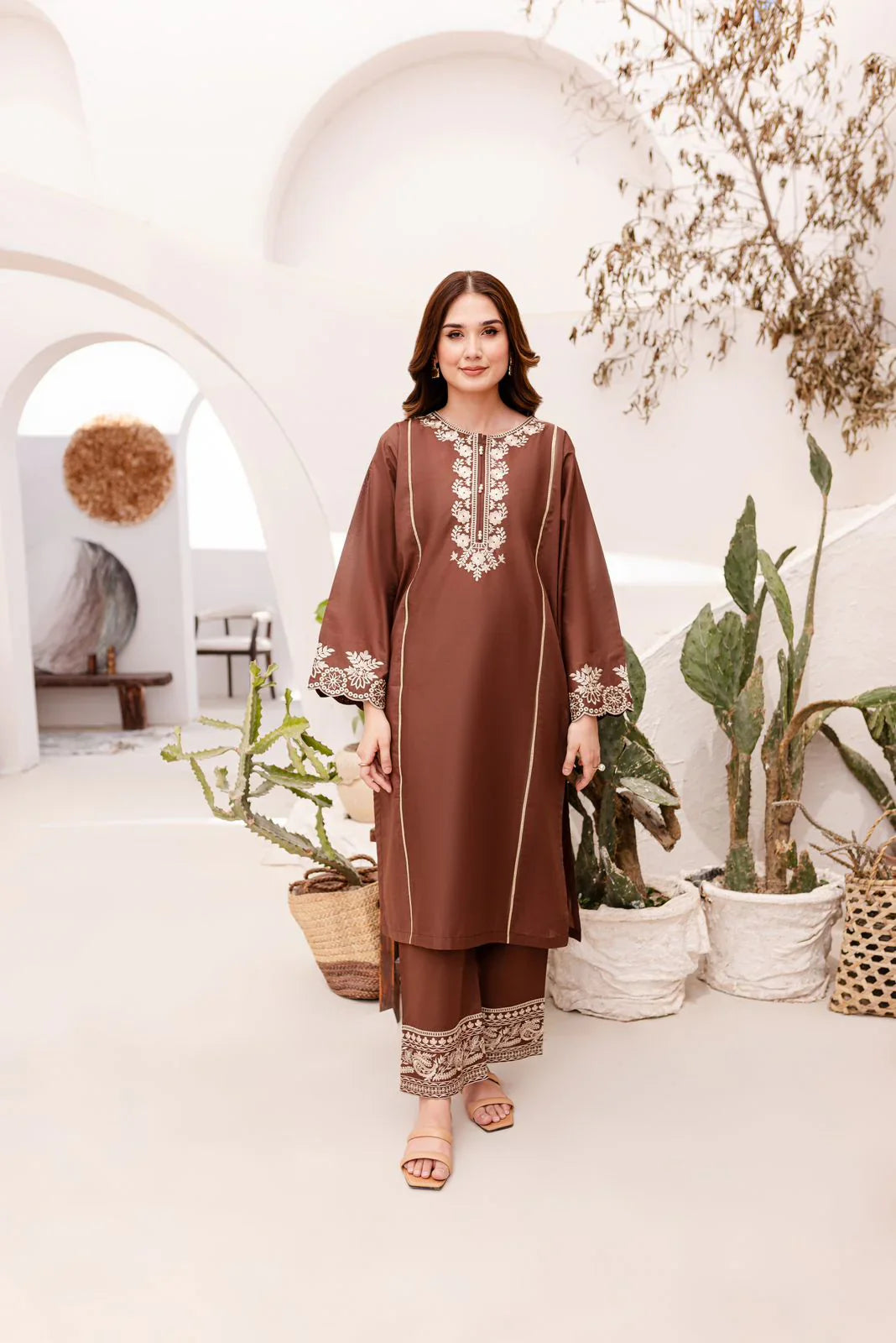 Aafshan Embroidered Dress