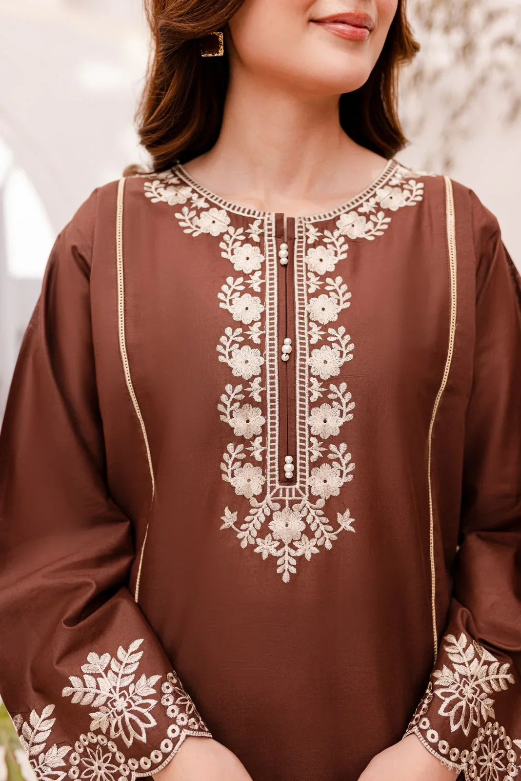 Aafshan Embroidered Dress