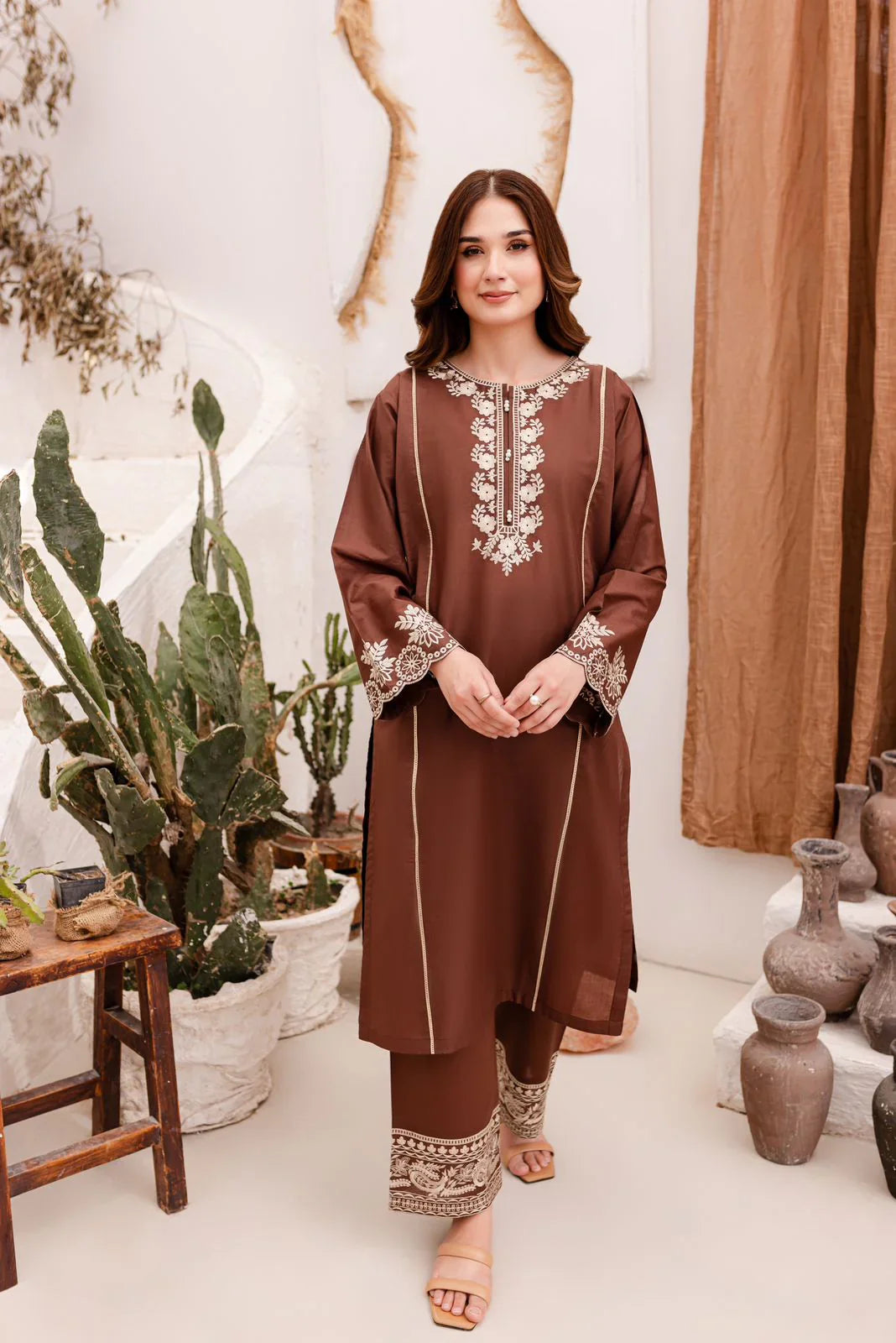 Aafshan Embroidered Dress