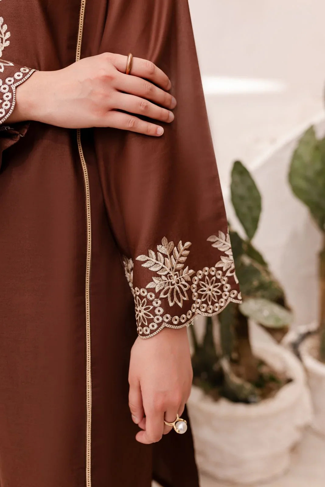 Aafshan Embroidered Dress